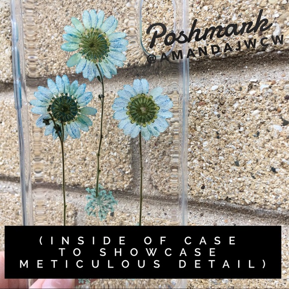 Hand Pressed Real Floral iPhone Case - Picture 4 of 6